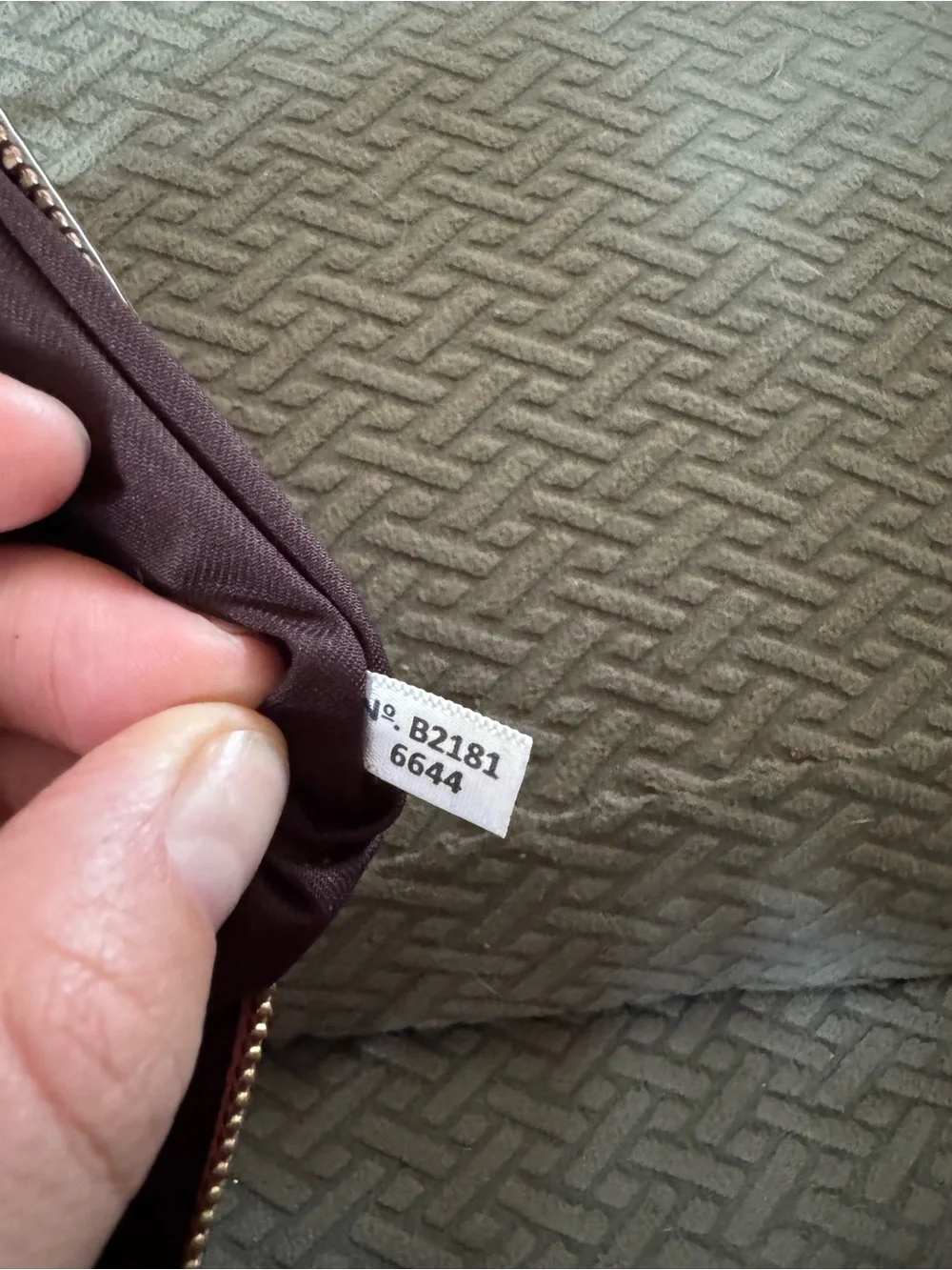 Coach Pink Pebbled Leather Wristlet with Gold Logo